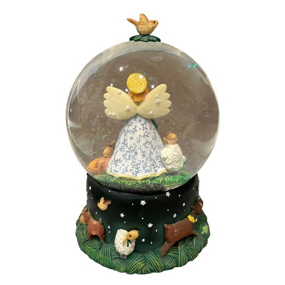 Peace on Earth Angel Snow Globe Christmas Holiday - Picture 3 of 6